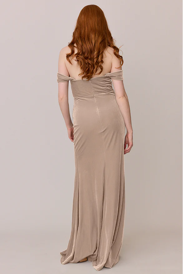 Ariel Convertible Velvet Dress | Made To Order - Image 11