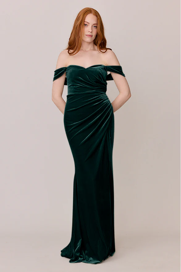 Ariel Convertible Velvet Dress | Made To Order - Image 12