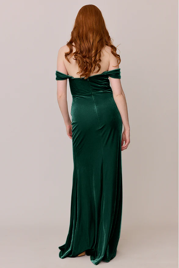 Ariel Convertible Velvet Dress | Made To Order - Image 21