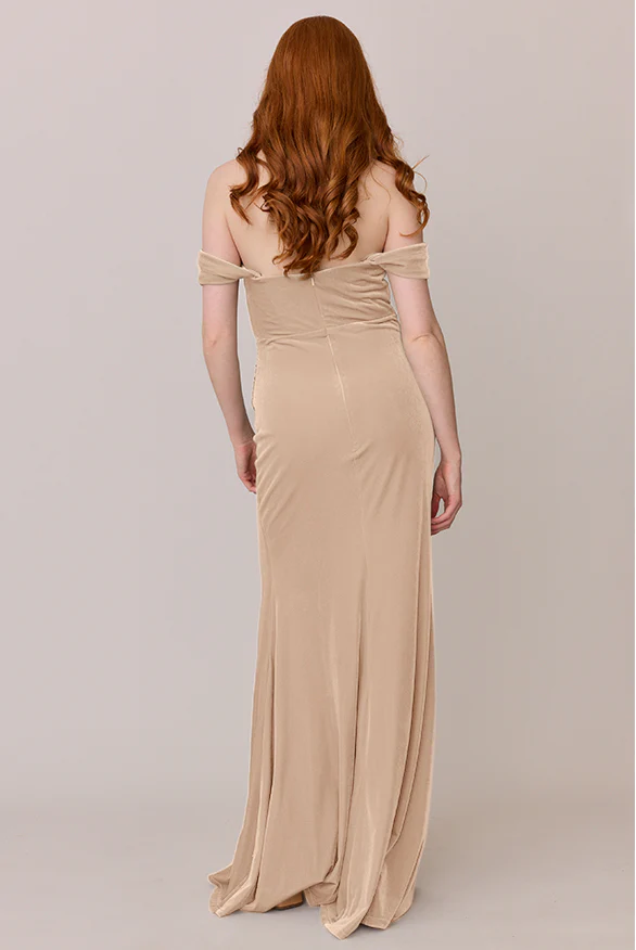 Ariel Convertible Velvet Dress | Made To Order - Image 23