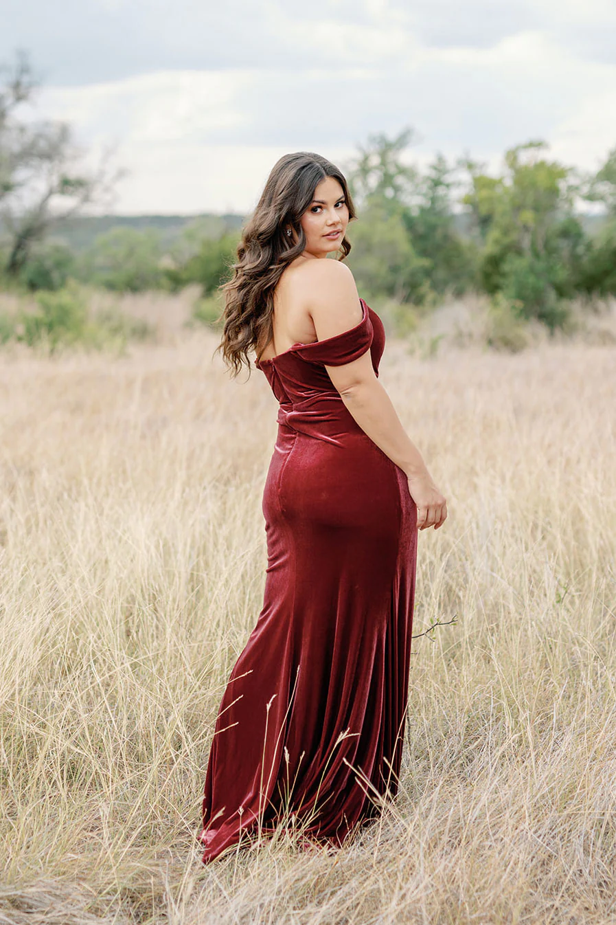 Ariel Convertible Velvet Dress | Made To Order - Image 3