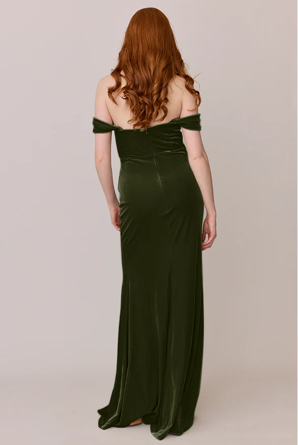 Ariel Convertible Velvet Dress | Made To Order - Image 33
