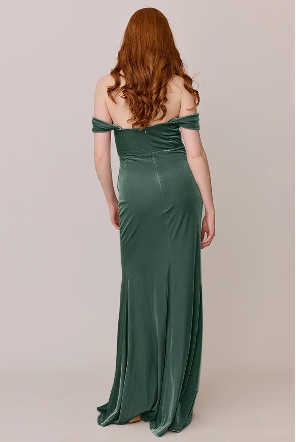 Ariel Convertible Velvet Dress | Made To Order - Image 39