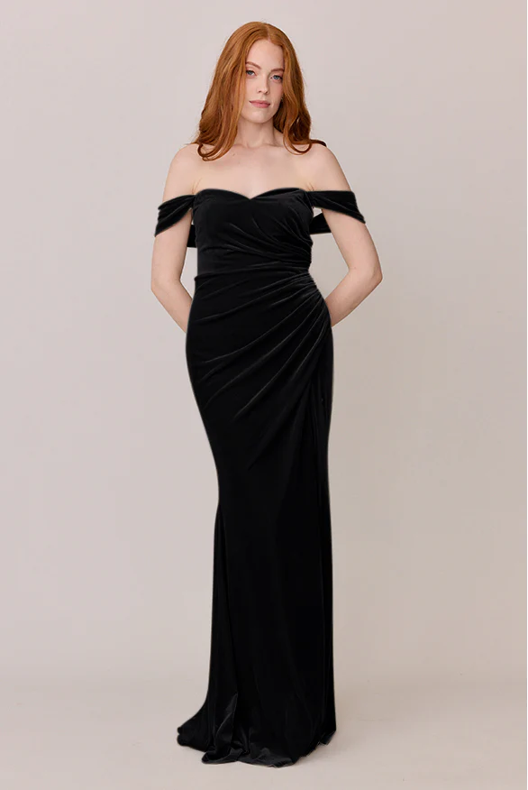 Ariel Convertible Velvet Dress | Made To Order - Image 4
