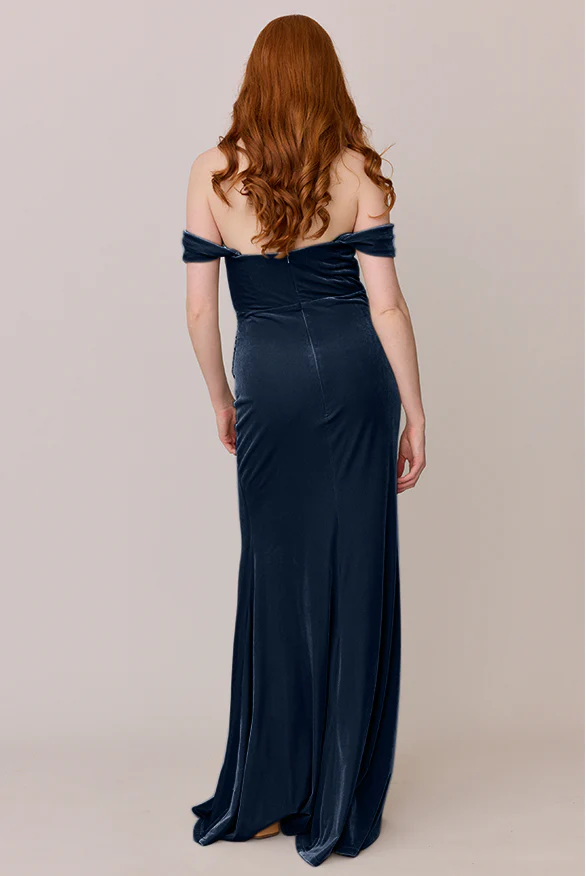 Ariel Convertible Velvet Dress | Made To Order - Image 41