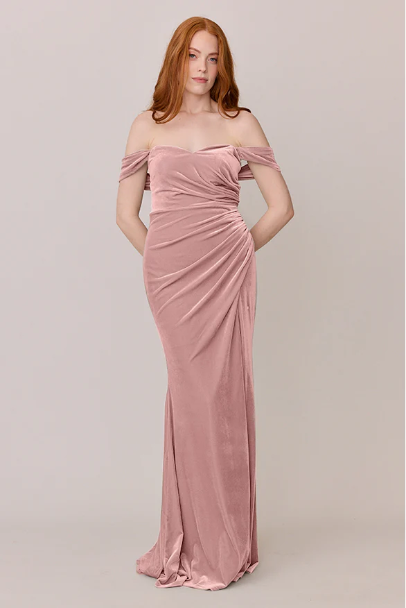 Ariel Convertible Velvet Dress | Made To Order - Image 6