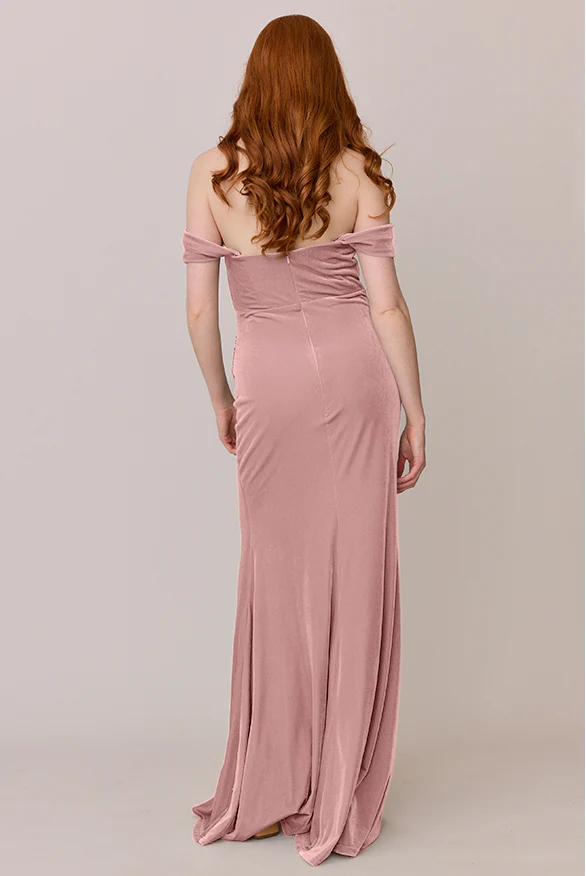 Ariel Convertible Velvet Dress | Made To Order - Image 7