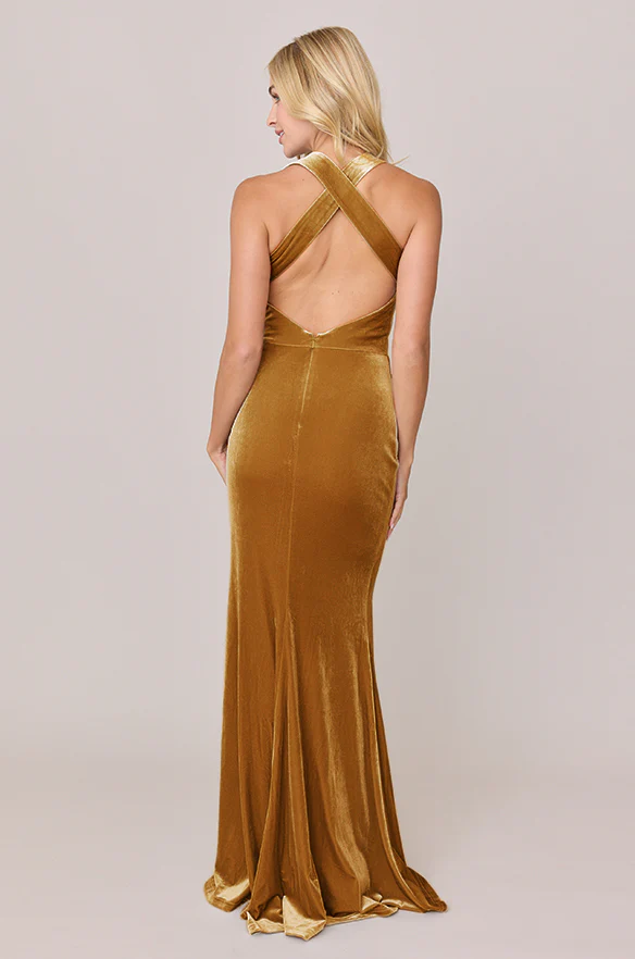 Asher Velvet Dress | Made To Order - Image 30