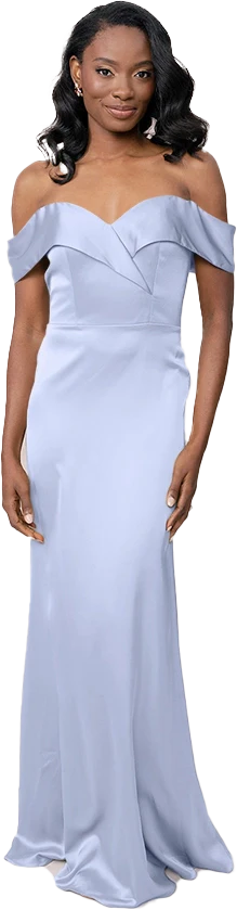 Bardot Satin Dress | Made To Order - Image 87