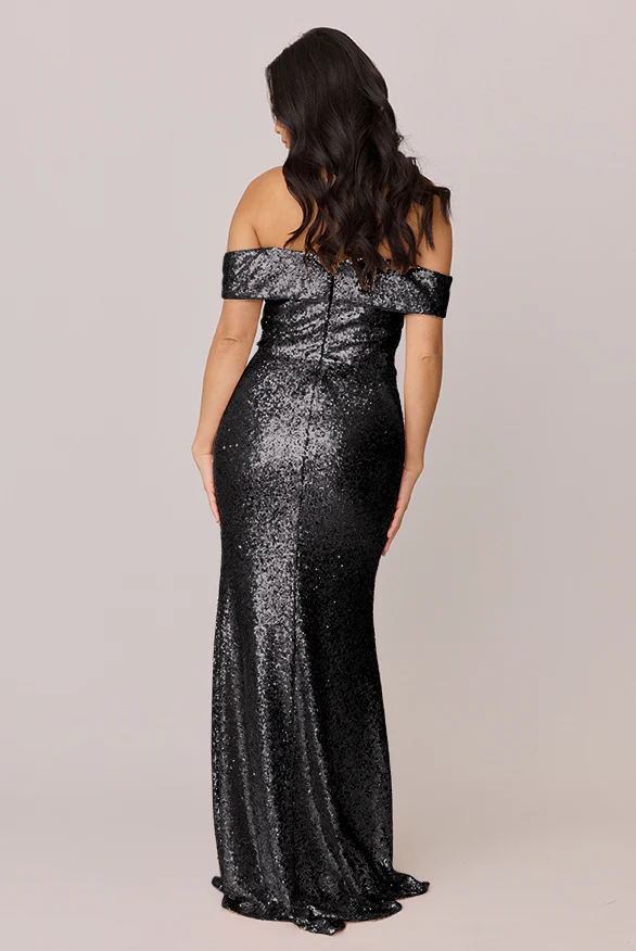 Bardot Sequin Dress | Made To Order - Image 10