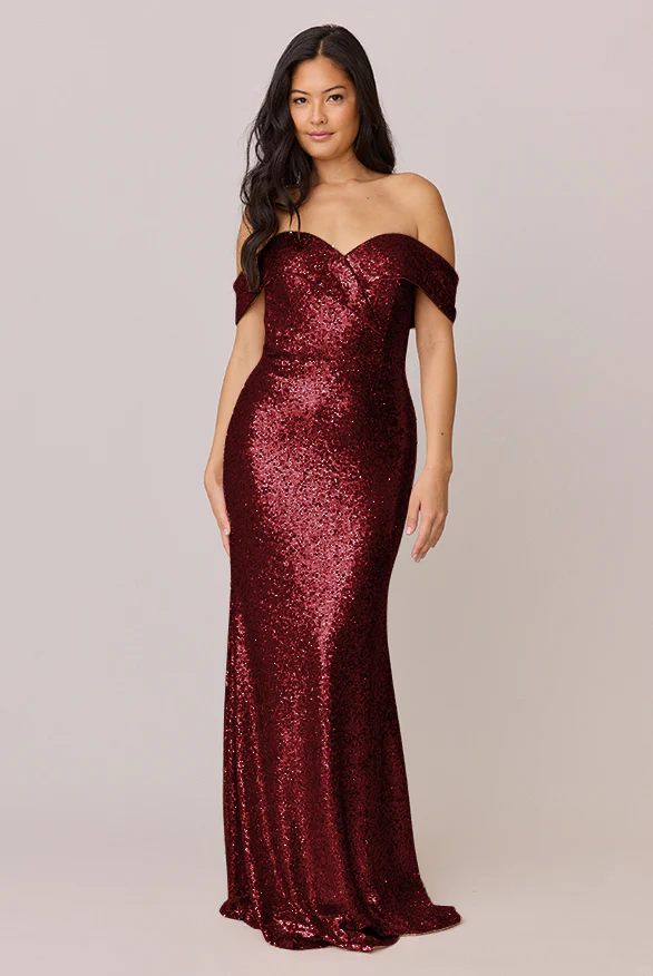 Bardot Sequin Dress | Made To Order - Image 12