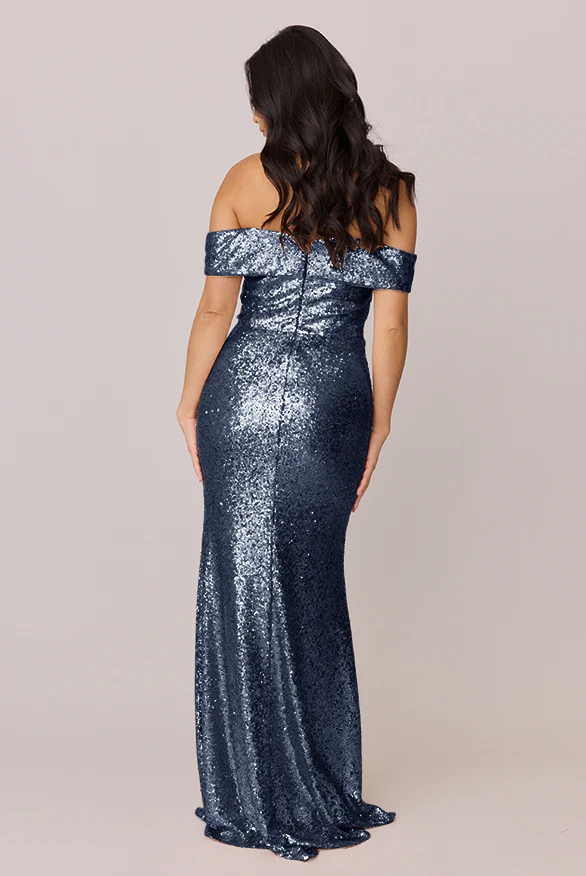 Bardot Sequin Dress | Made To Order - Image 30