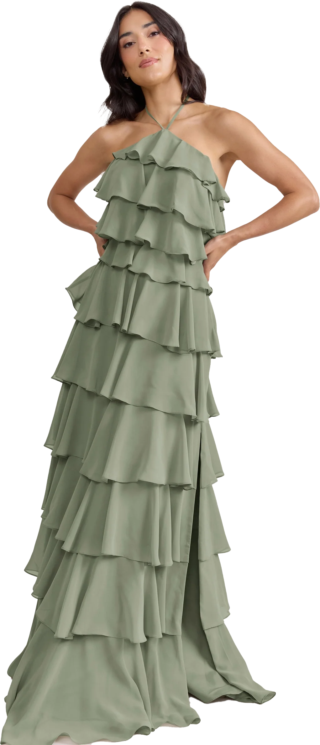 Carrie Chiffon Dress | Made To Order - Image 100