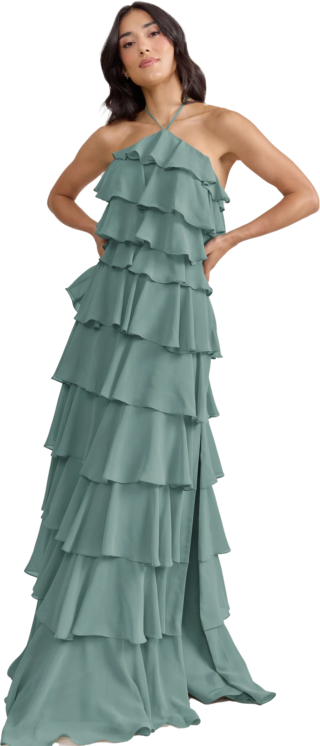 Carrie Chiffon Dress | Made To Order - Image 104