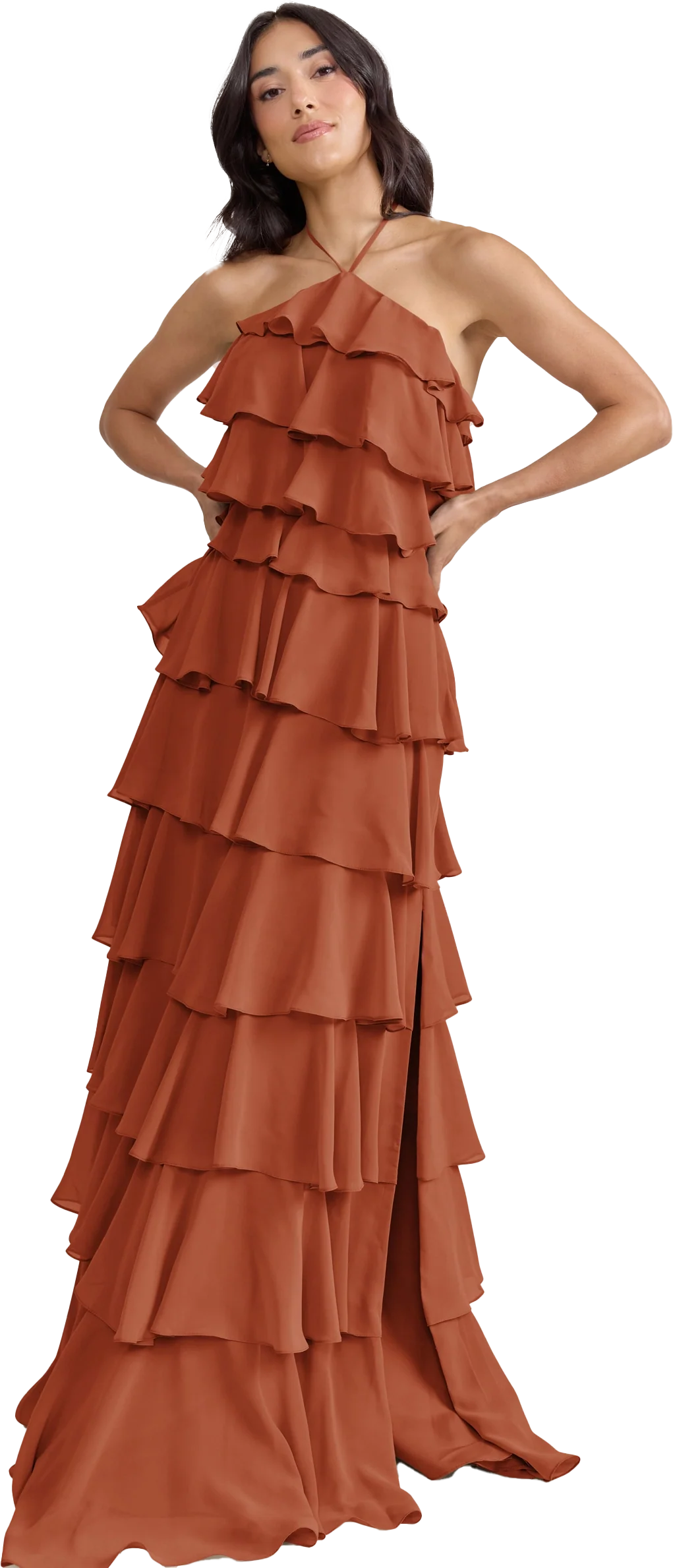 Carrie Chiffon Dress | Made To Order - Image 107