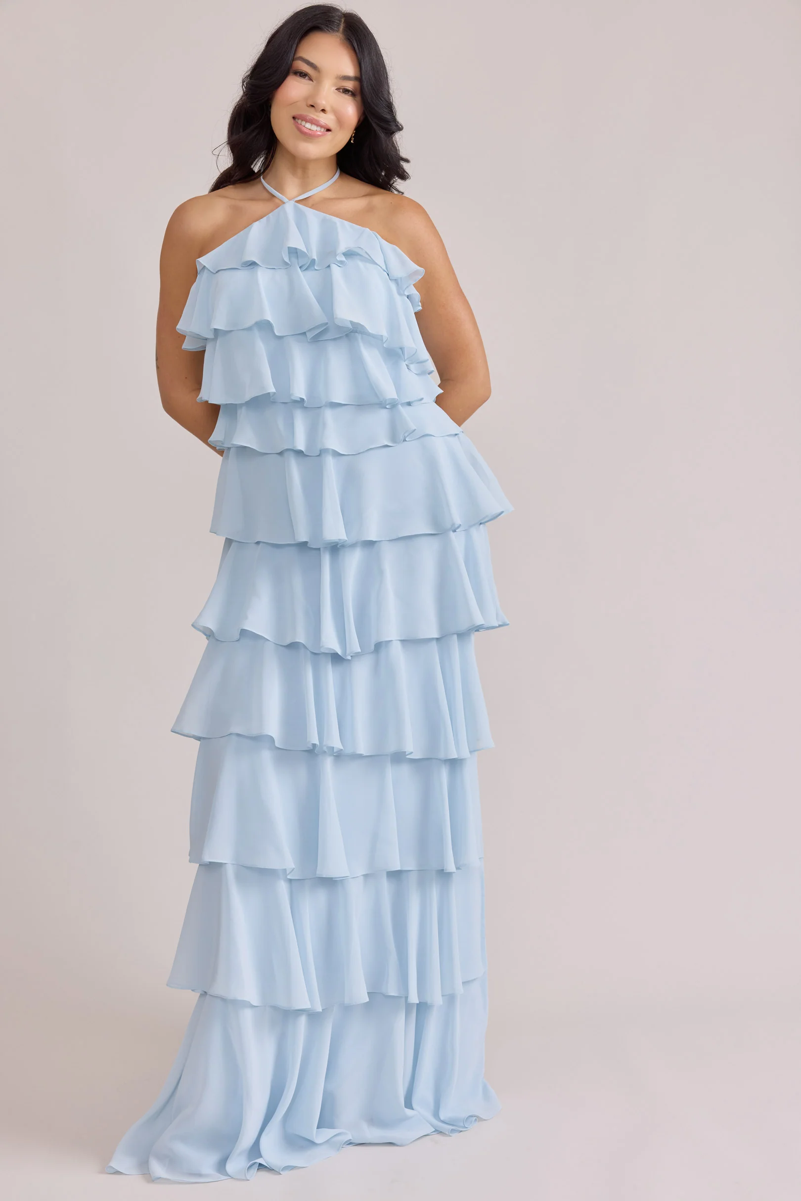 Carrie Chiffon Dress | Made To Order - Image 11