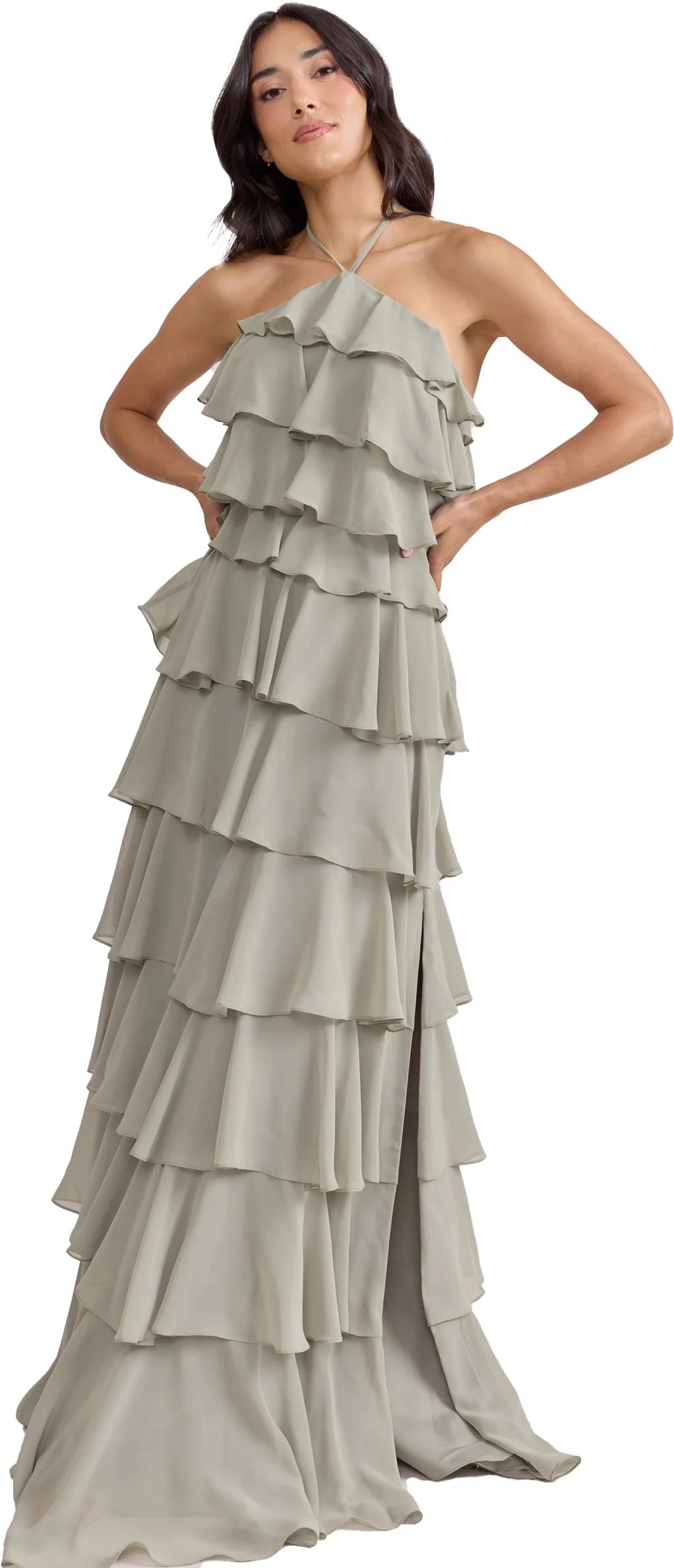 Carrie Chiffon Dress | Made To Order - Image 110