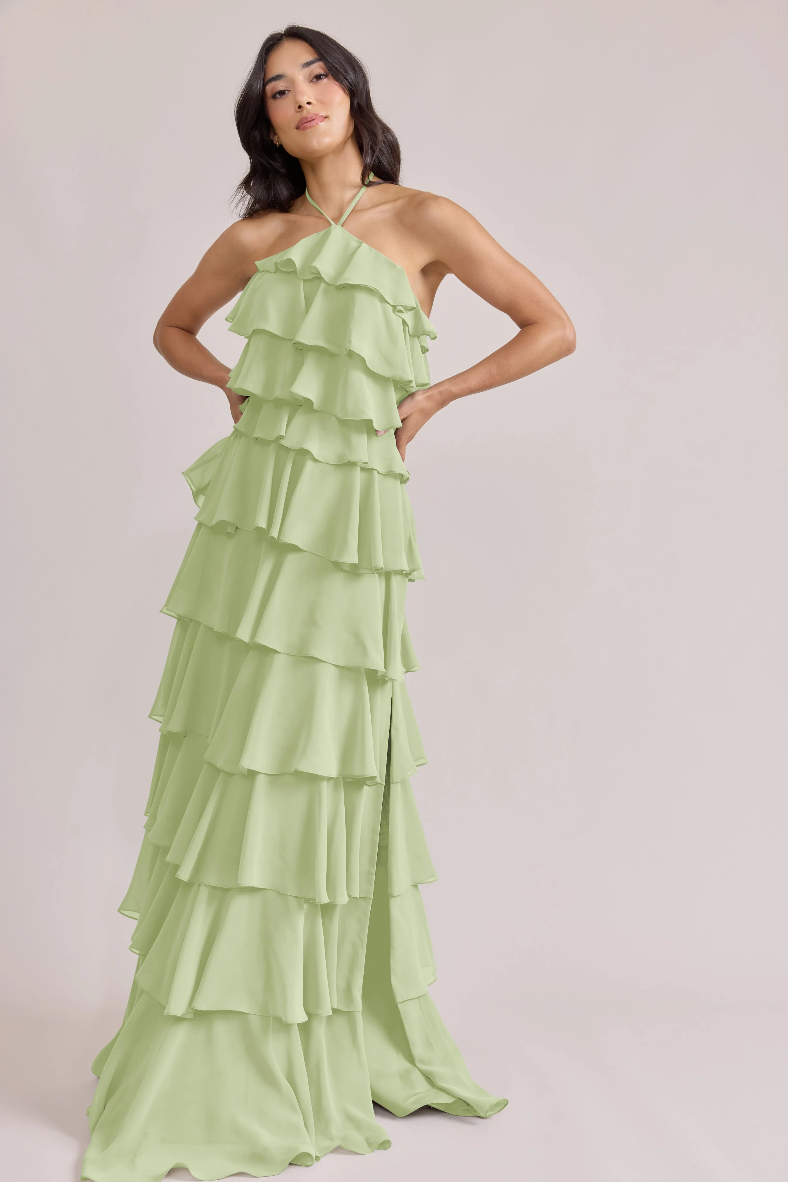 Carrie Chiffon Dress | Made To Order - Image 115