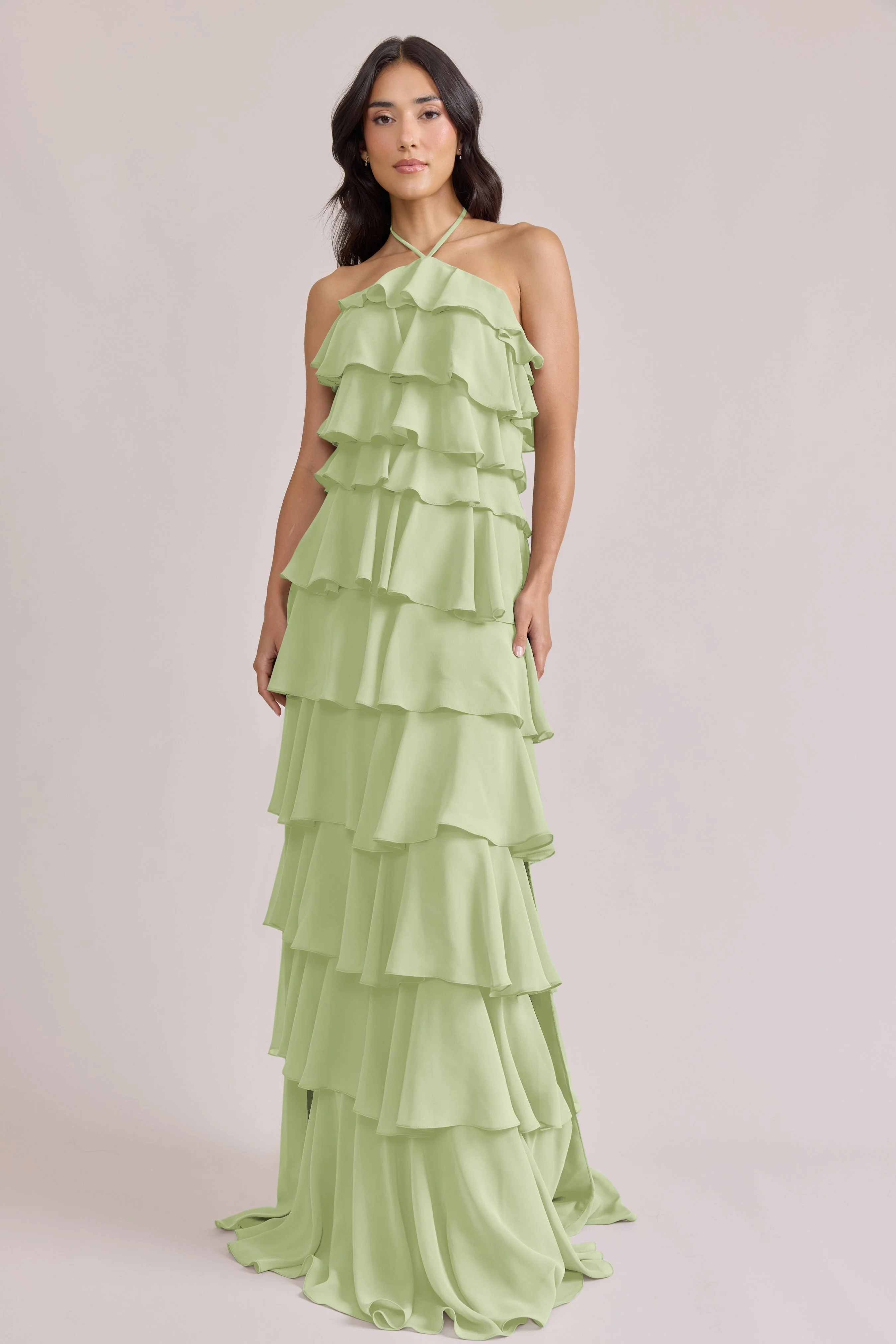 Carrie Chiffon Dress | Made To Order - Image 116