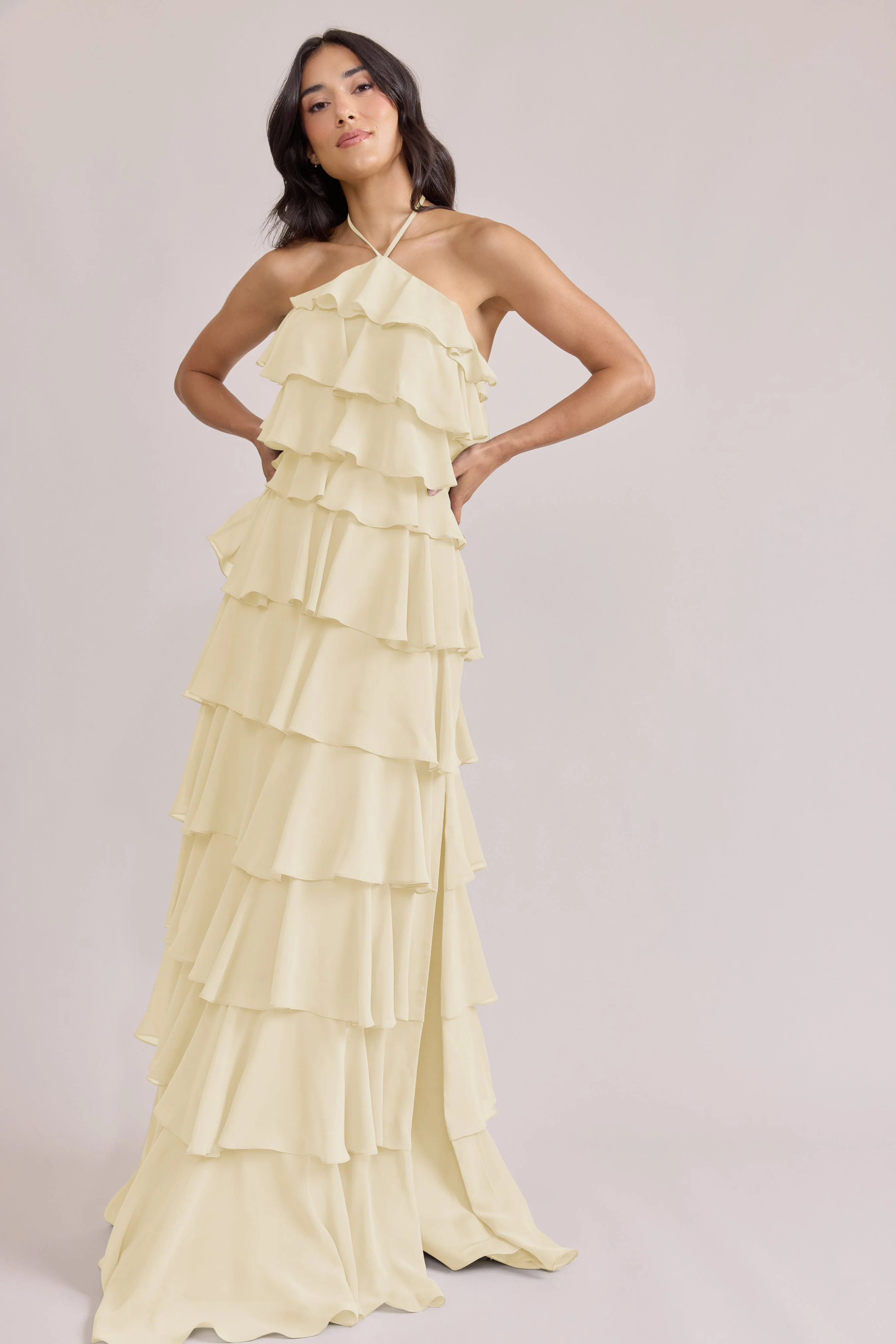 Carrie Chiffon Dress | Made To Order - Image 118