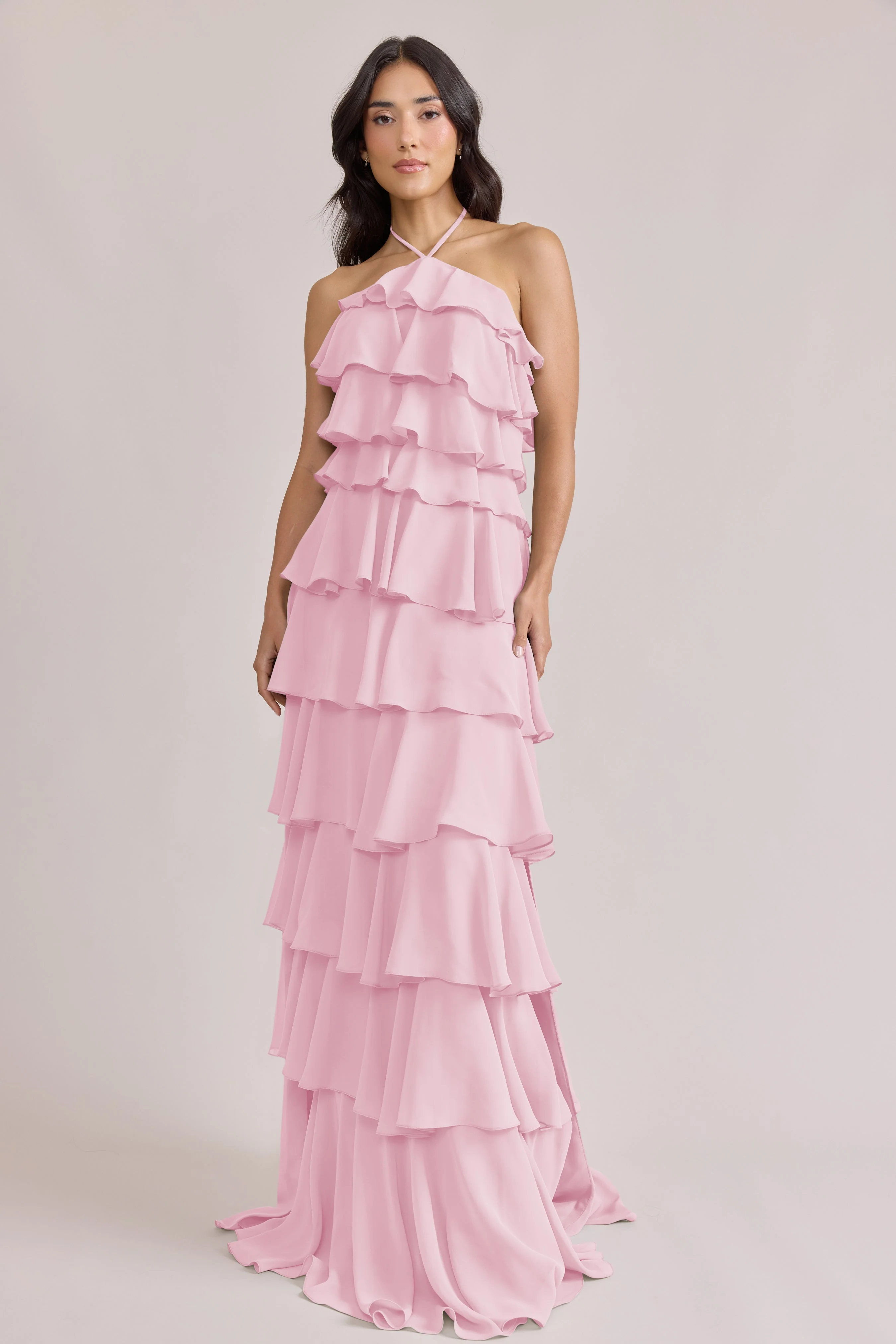 Carrie Chiffon Dress | Made To Order - Image 122