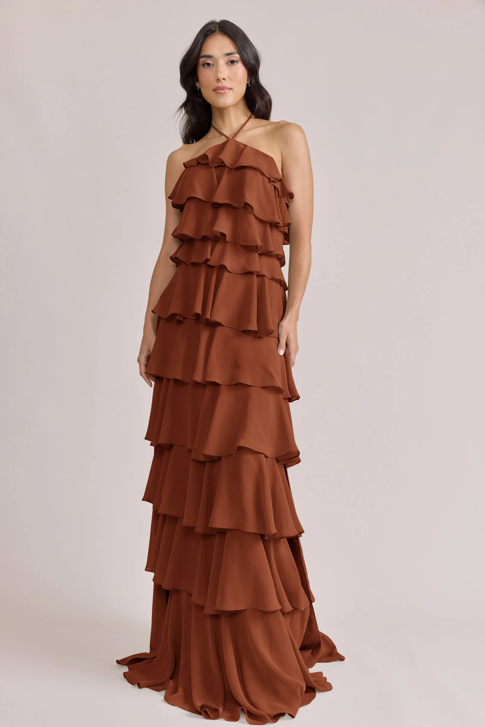 Carrie Chiffon Dress | Made To Order - Image 17