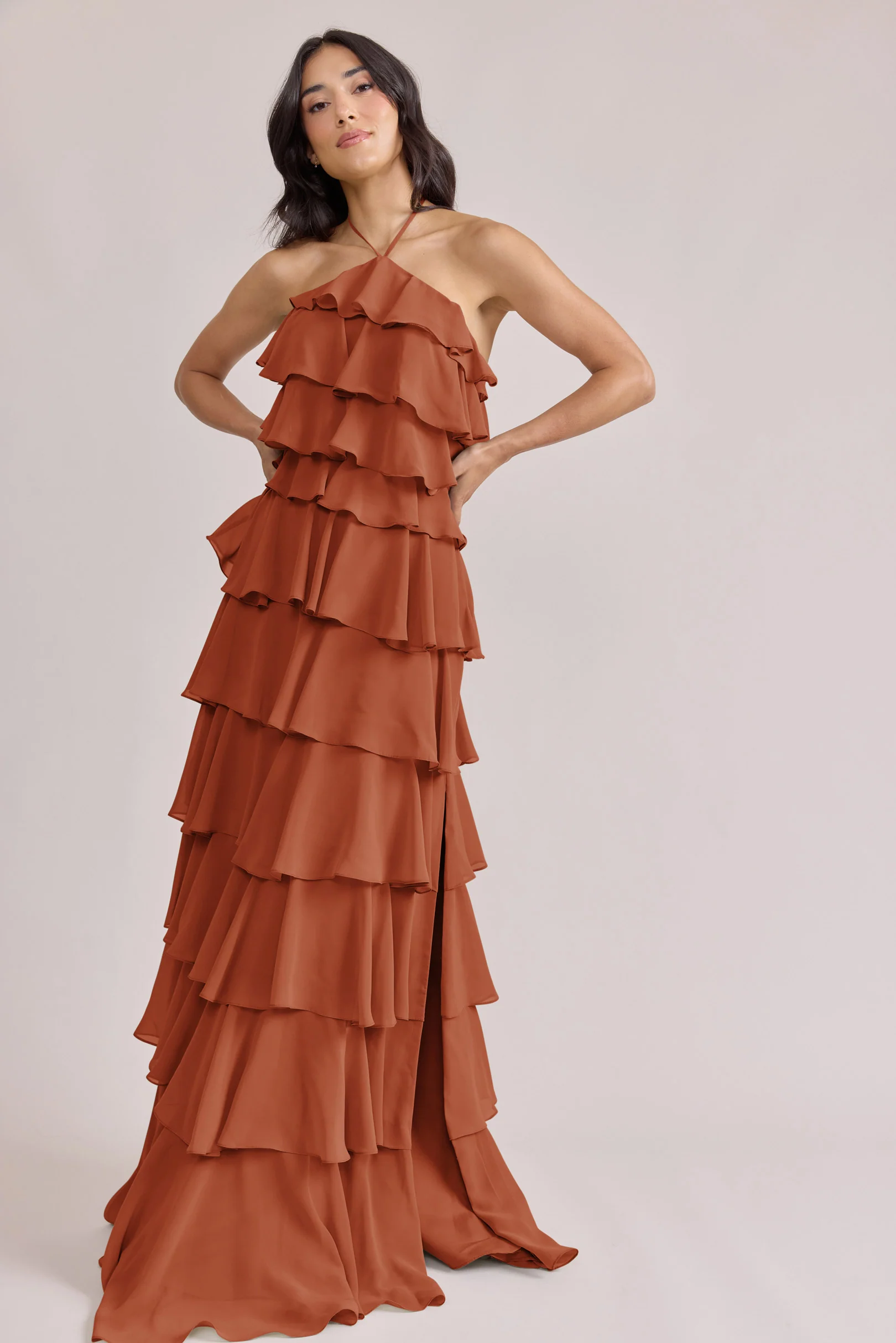 Carrie Chiffon Dress | Made To Order - Image 19