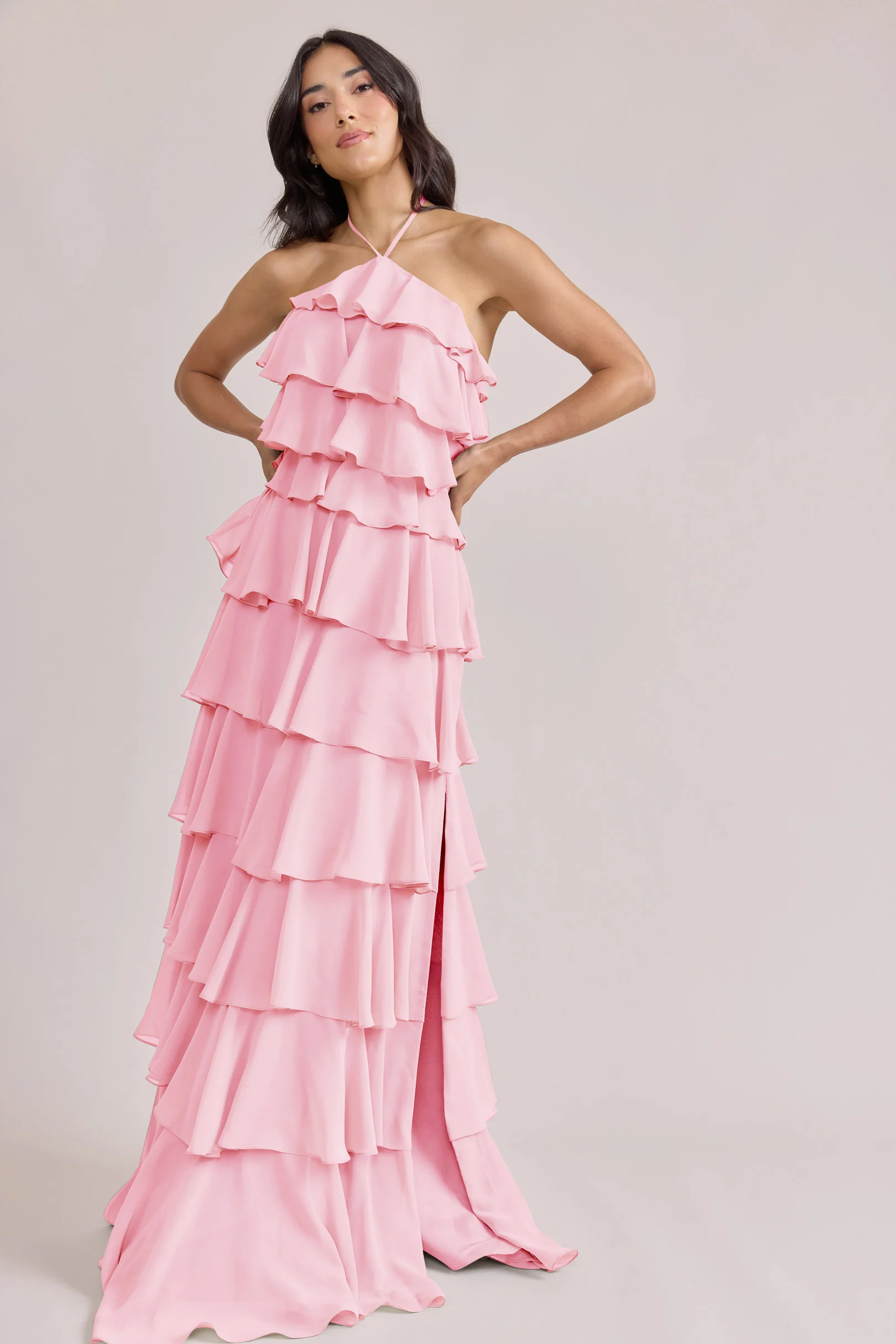 Carrie Chiffon Dress | Made To Order - Image 24