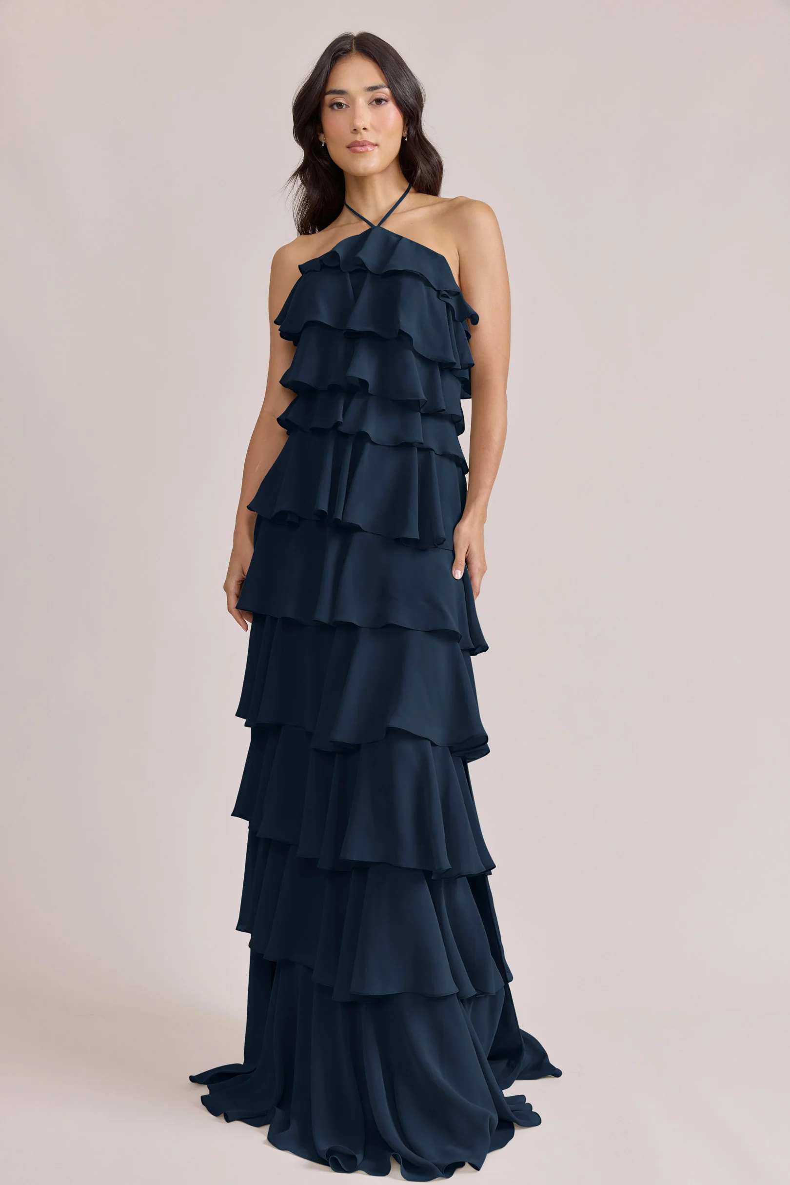 Carrie Chiffon Dress | Made To Order - Image 27