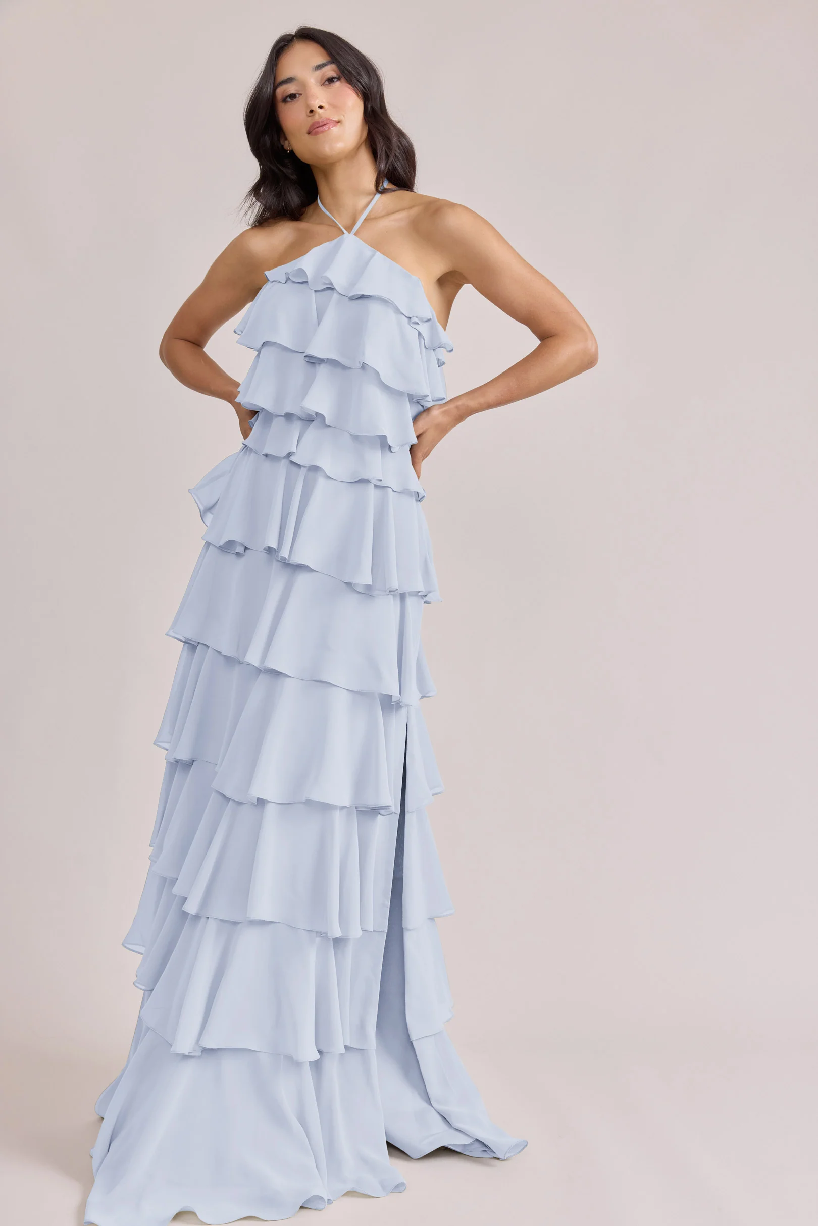 Carrie Chiffon Dress | Made To Order - Image 29