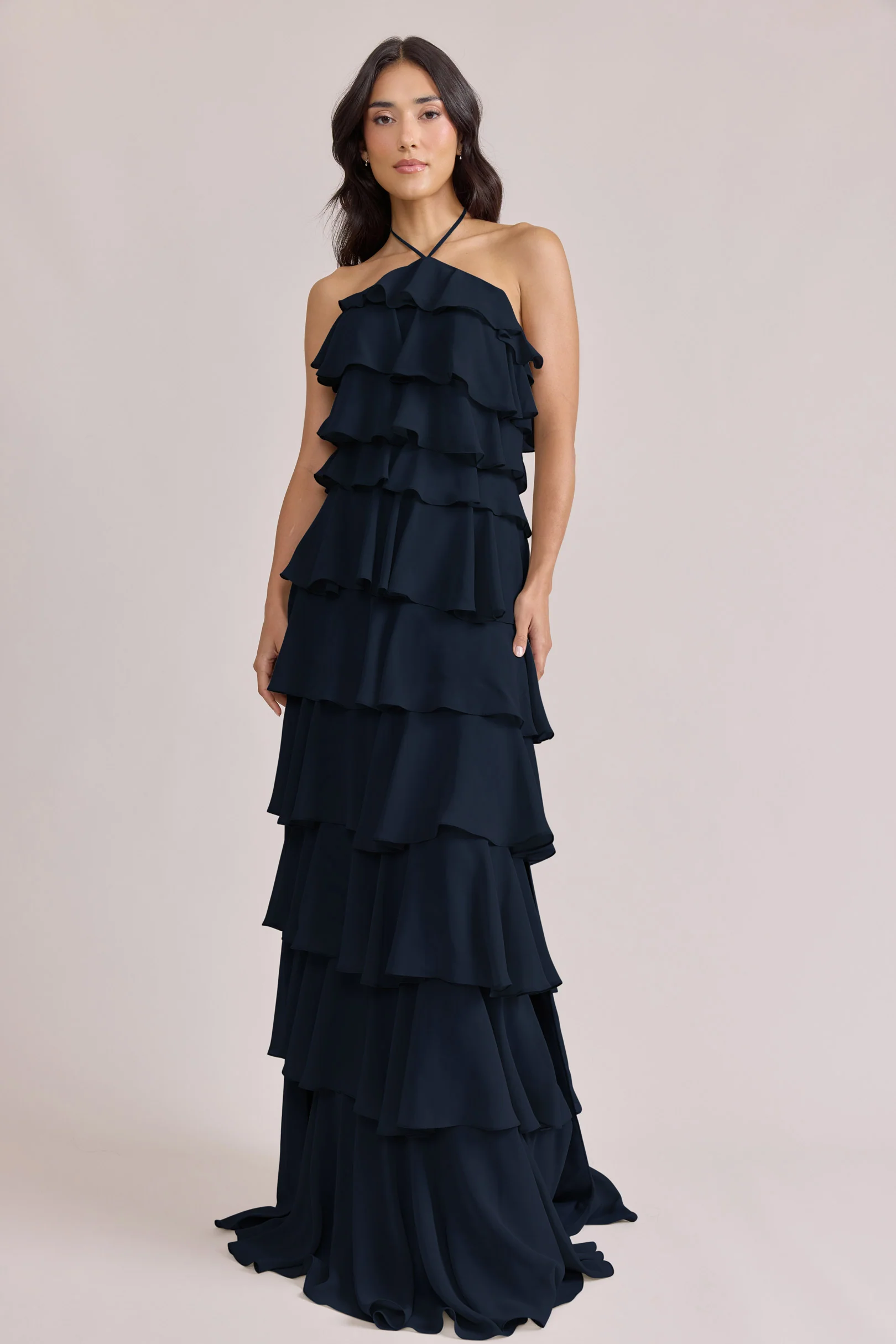 Carrie Chiffon Dress | Made To Order - Image 31