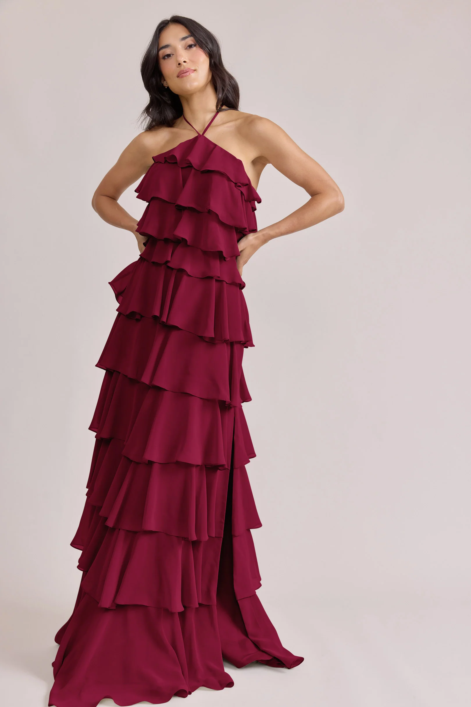 Carrie Chiffon Dress | Made To Order - Image 36