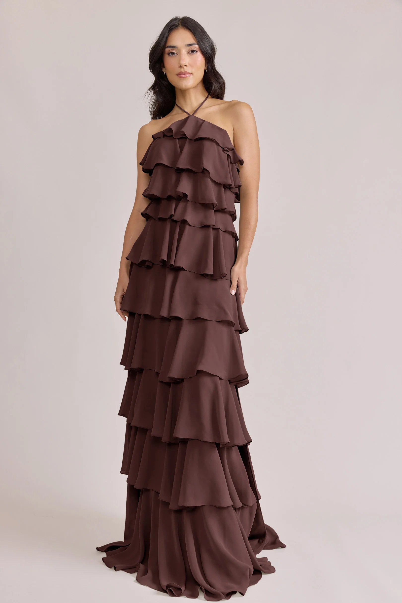 Carrie Chiffon Dress | Made To Order - Image 40