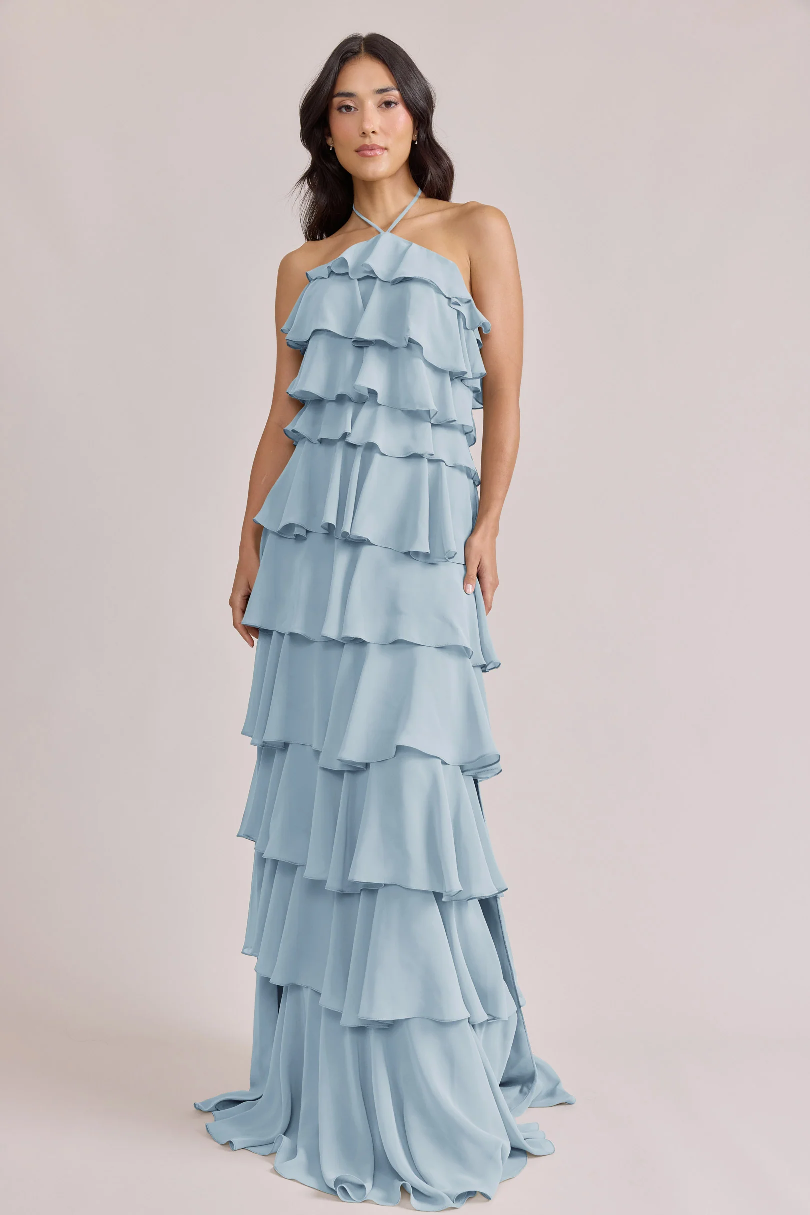 Carrie Chiffon Dress | Made To Order - Image 44