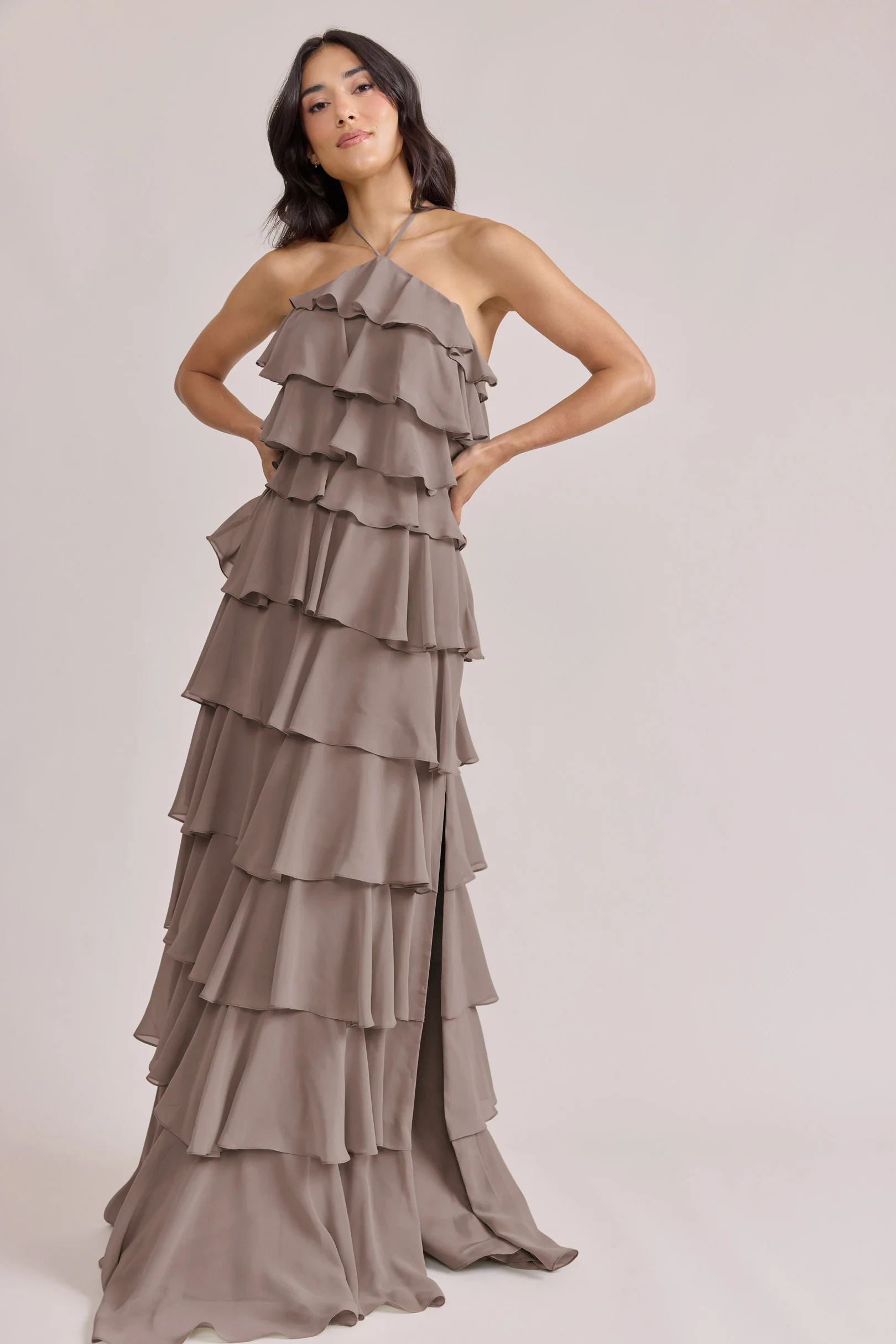 Carrie Chiffon Dress | Made To Order - Image 46