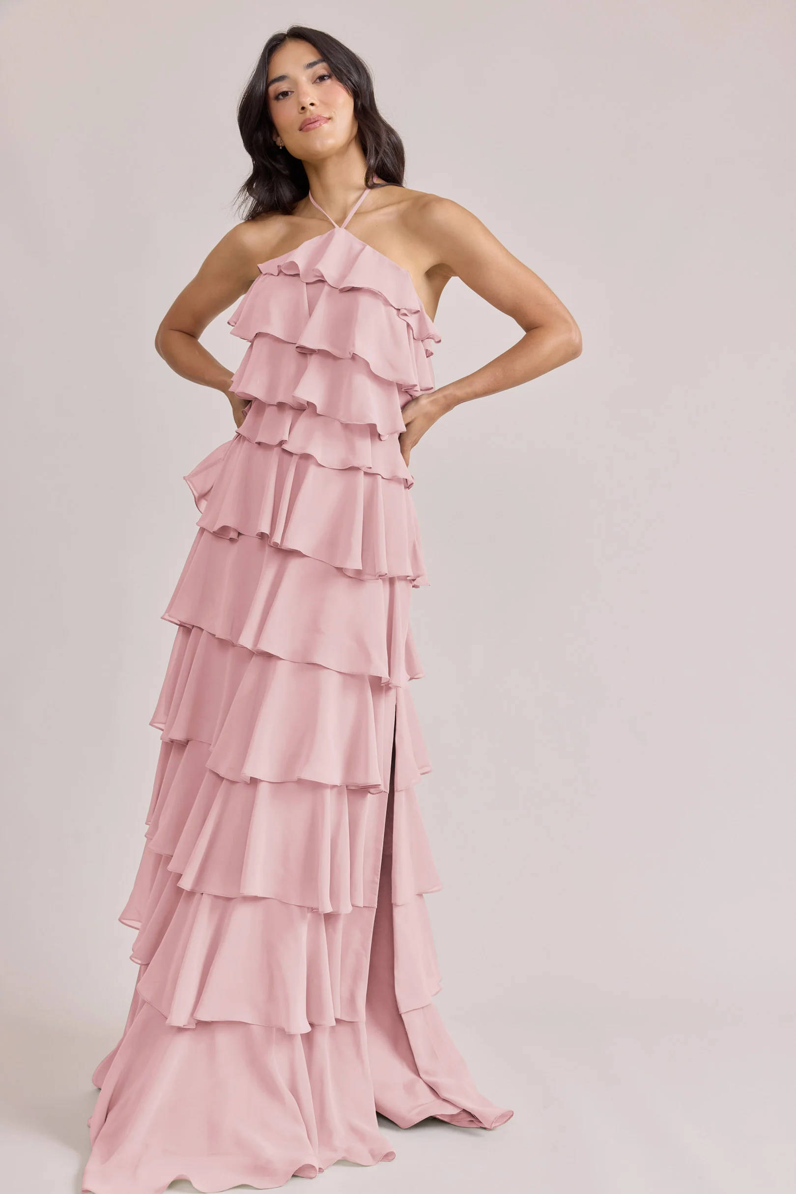 Carrie Chiffon Dress | Made To Order - Image 52