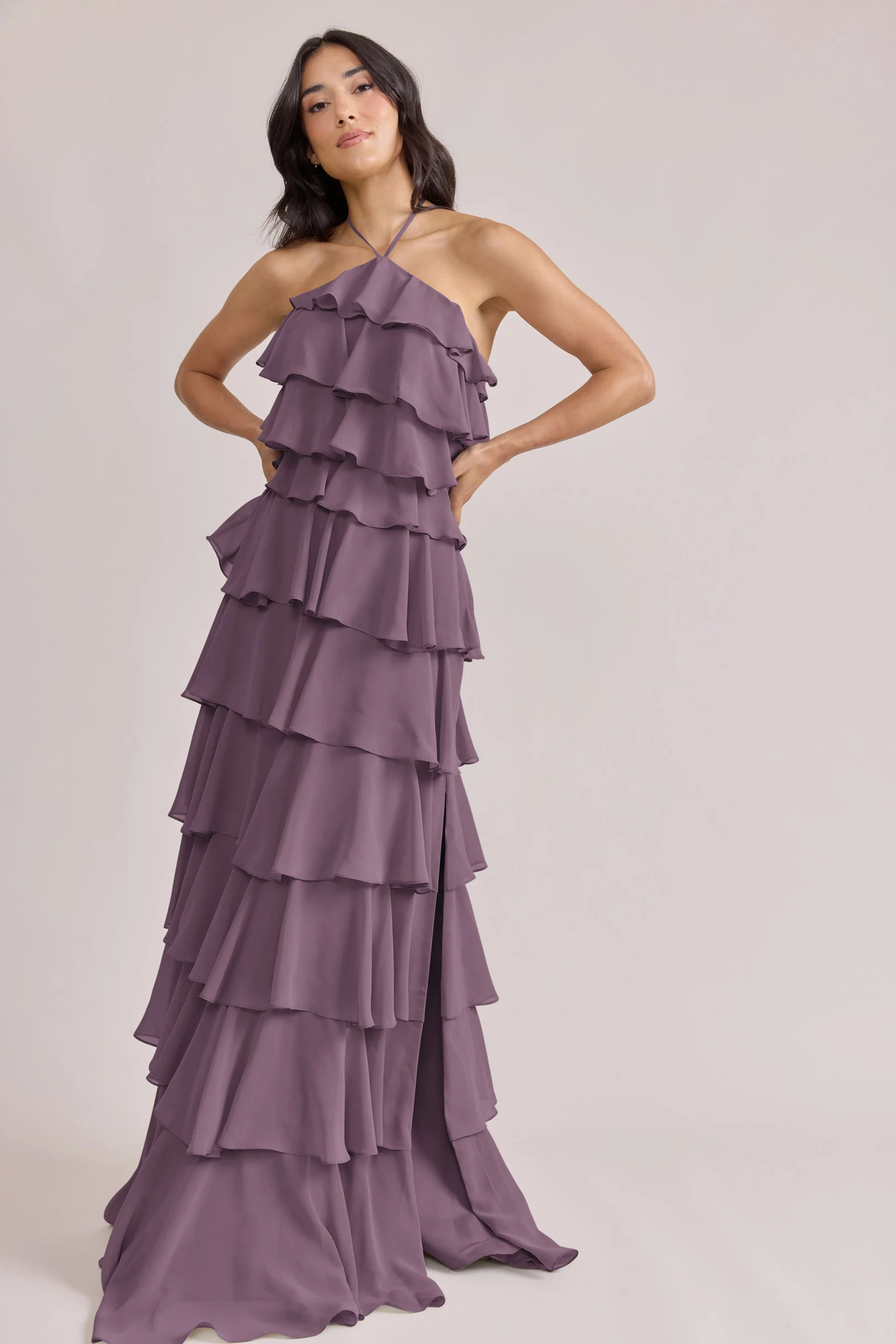 Carrie Chiffon Dress | Made To Order - Image 56