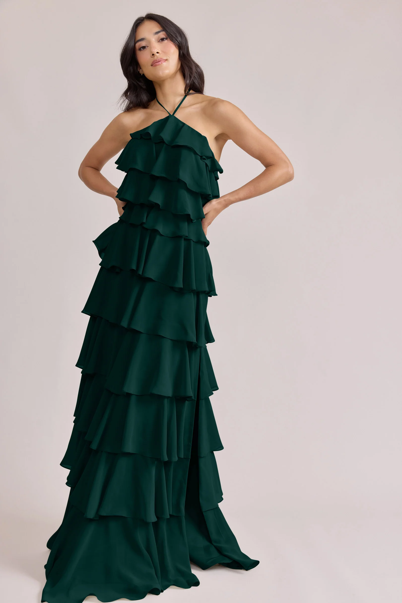 Carrie Chiffon Dress | Made To Order - Image 64