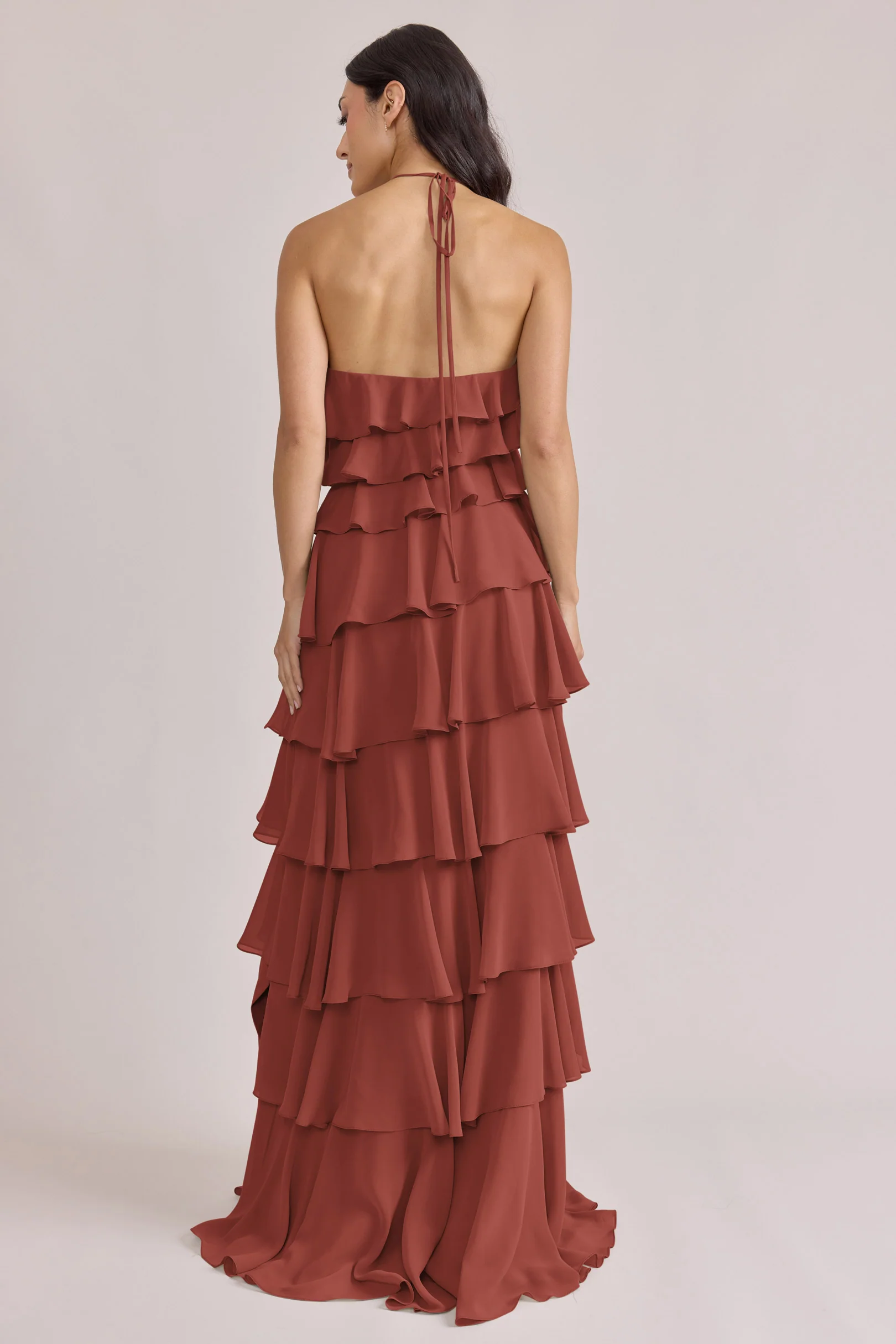 Carrie Chiffon Dress | Made To Order - Image 67