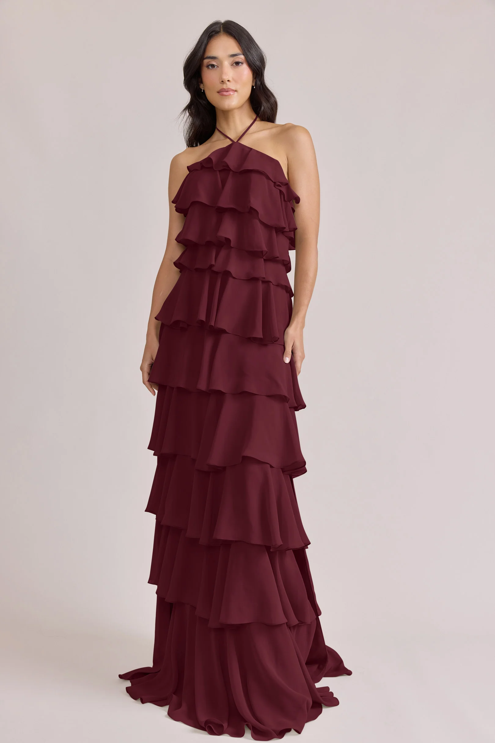 Carrie Chiffon Dress | Made To Order - Image 70