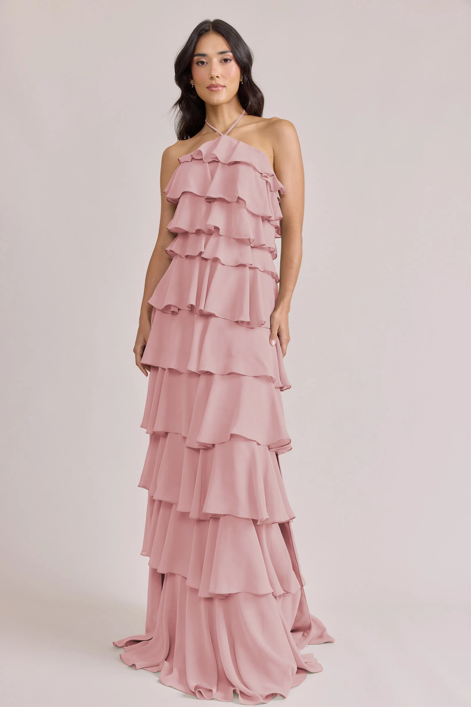 Carrie Chiffon Dress | Made To Order - Image 72