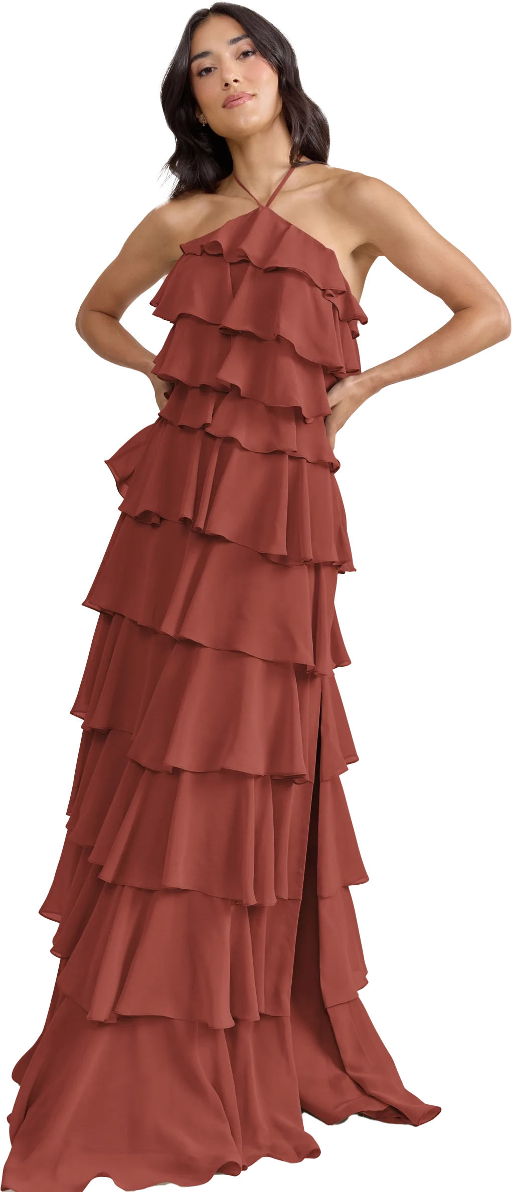 Carrie Chiffon Dress | Made To Order - Image 83