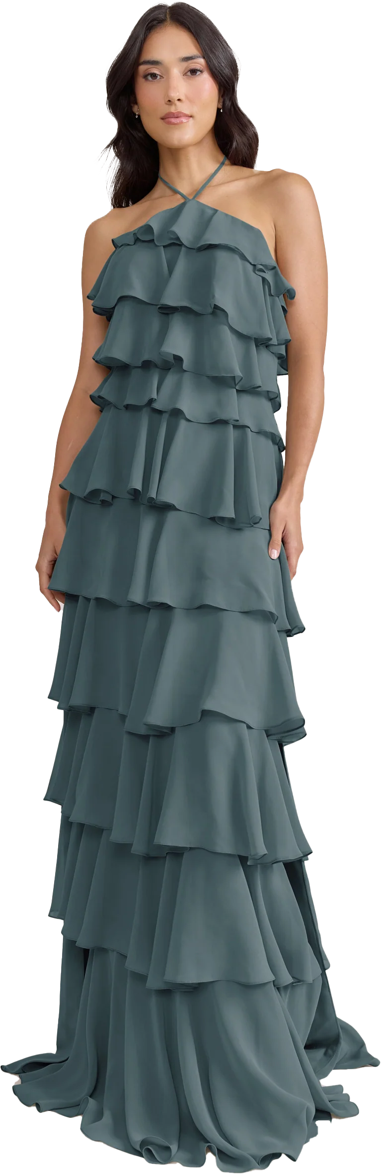 Carrie Chiffon Dress | Made To Order - Image 89