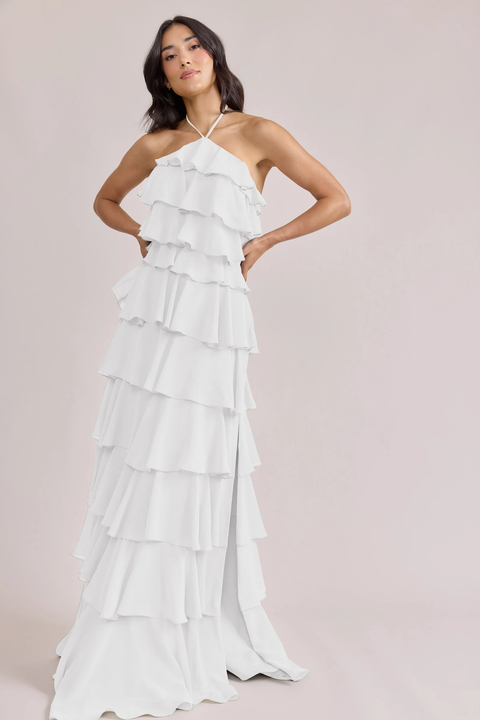 Carrie Chiffon Dress | Made To Order - Image 9