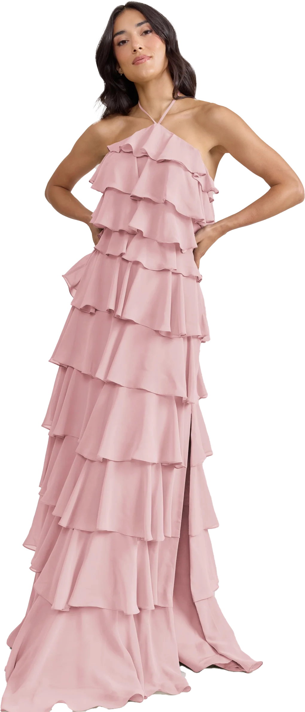 Carrie Chiffon Dress | Made To Order - Image 90