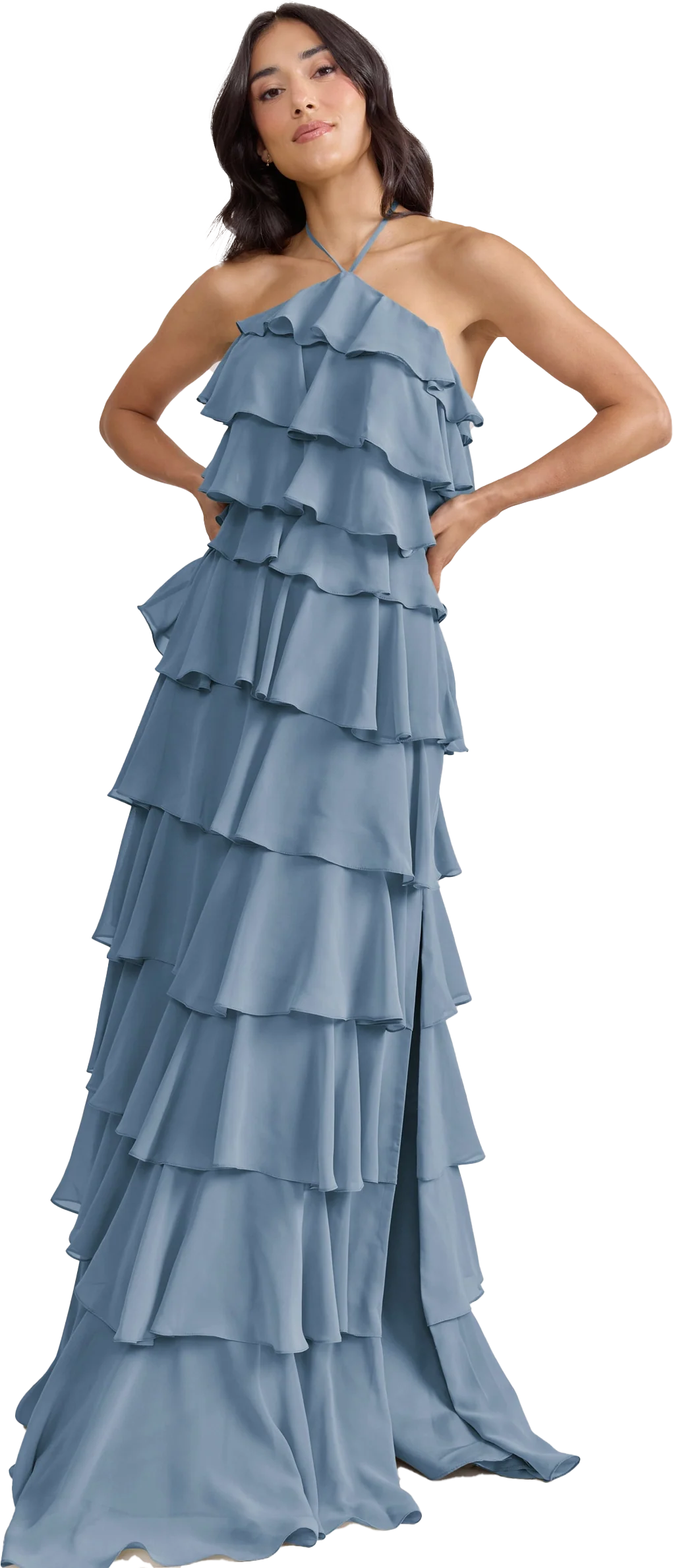 Carrie Chiffon Dress | Made To Order - Image 91