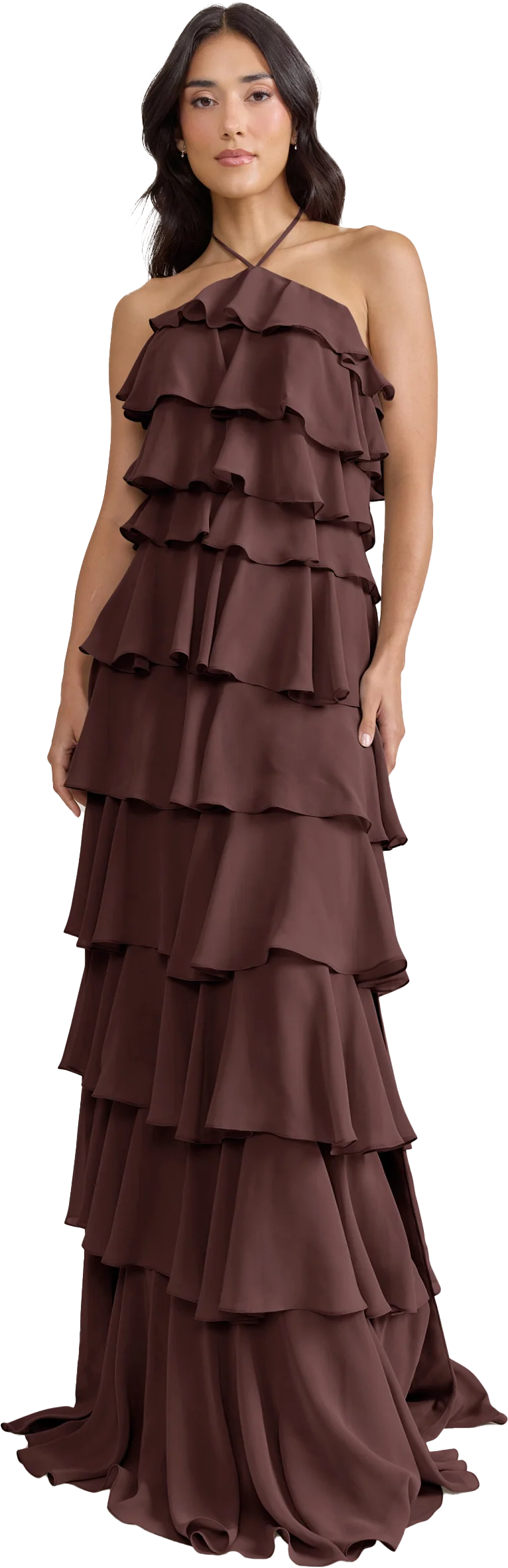 Carrie Chiffon Dress | Made To Order - Image 96
