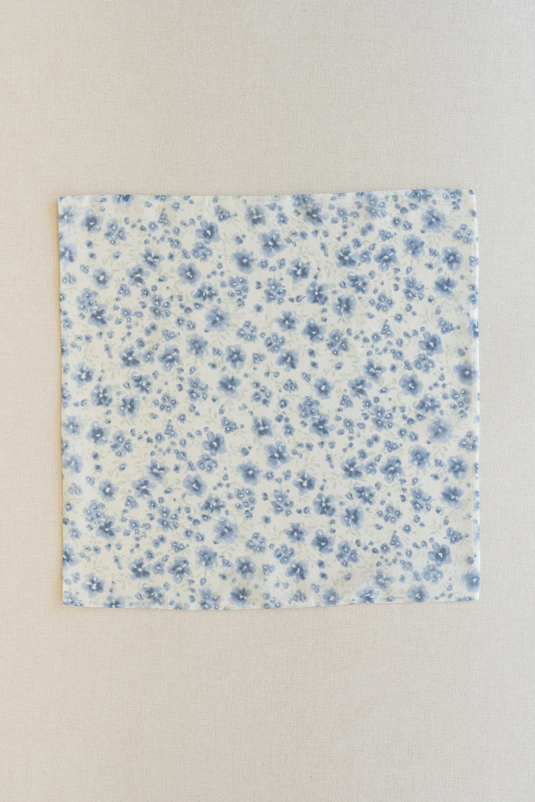 Chiffon Floral Print Pocket Square | Ready To Ship - Image 3