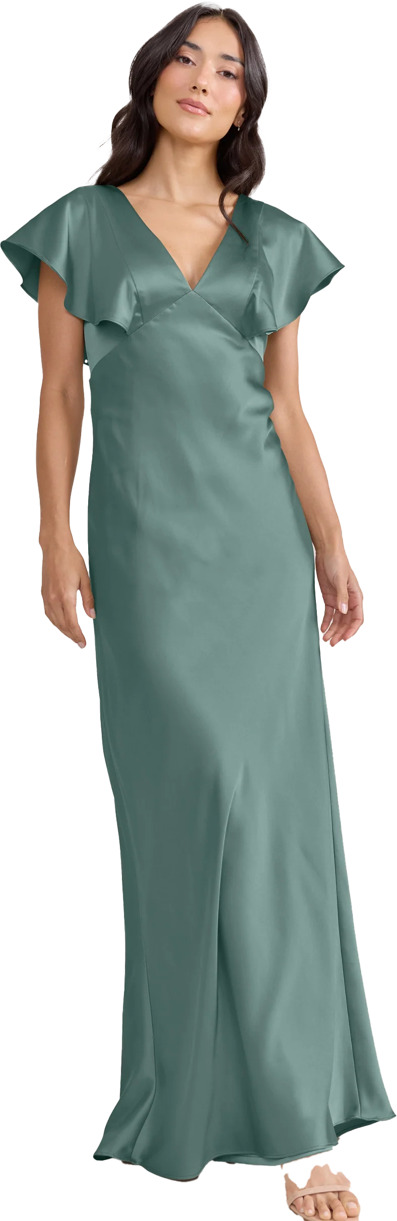Eden Satin Dress | Made To Order - Image 145