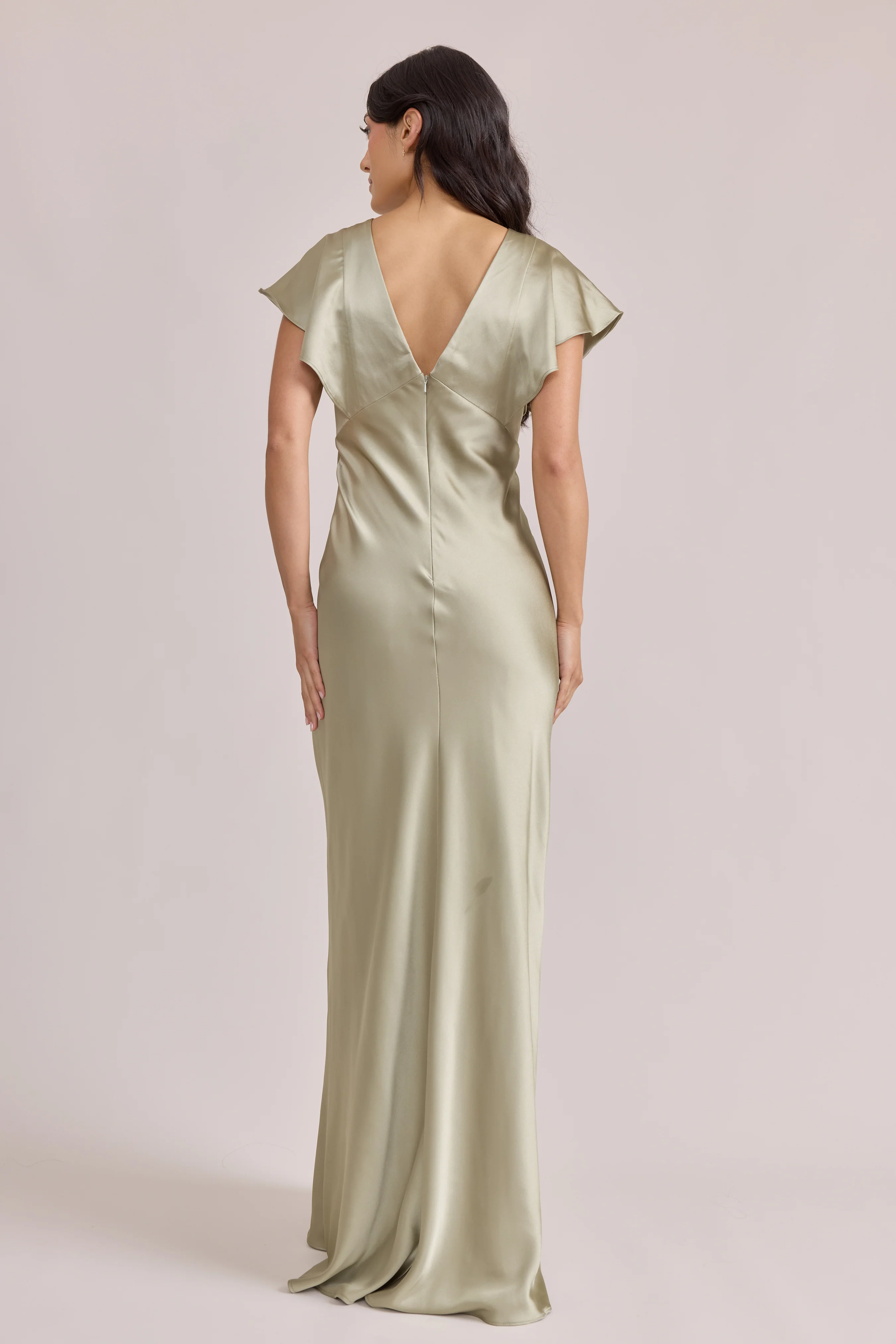 Eden Satin Dress | Made To Order - Image 165